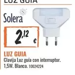 Marca guia - Clavija Luz Guía Con Interruptor.