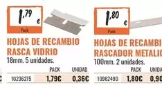 aldi - Hojas De Recambio Rasca