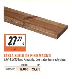makro - Tabla Suelo De Pino