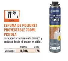 Puma - Espuma De Poliuret Proyectable