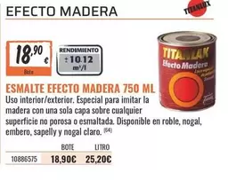 Tatay - Esmalte Efecto Madera