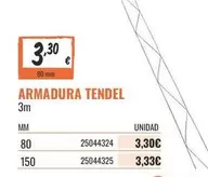 3m - Armadura Tendel