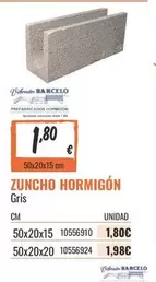 Barceló - Zuncho Hormigon
