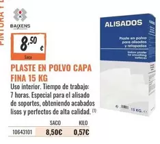 indoor - Plaste En Polvo Capa Fina