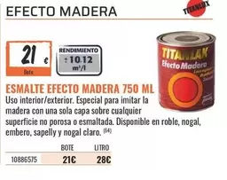 Tatay - Esmalte Efecto Madera