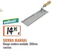 wolfcraft - Mango Madera Acodado