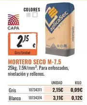 abordo - Mortero Seco