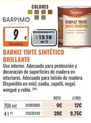 Barpimo - Tinte Sintetico Brillante