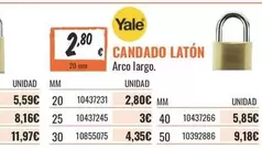 Candado Laton