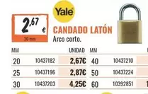 Candado Laton