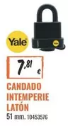 51 - Candado In Temperie Laton