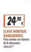 Llave Montaje Radiadores