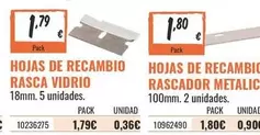 aldi - Hojas De Recambio Rasca