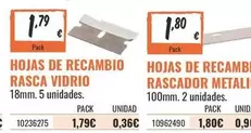 aldi - Hojas De Recambio Rasca