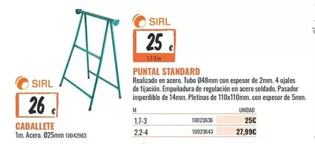 standard - Puntal Standard