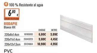 Blanco - Rodapie  Mx