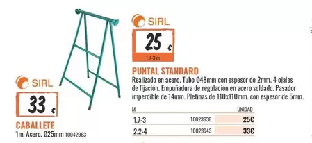 standard - Puntal Standard