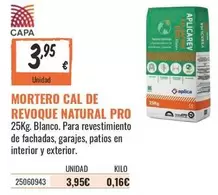 abordo - Mortero Cal De Revolue Natural Pro