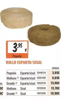 BC - Rollo Esparto/sisan