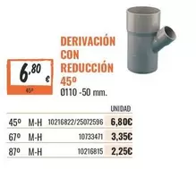 Derivación Con Reduccion