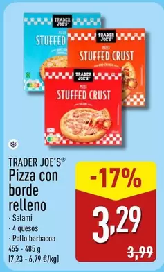 trader joe´s - Pizza Con Borde Relleno