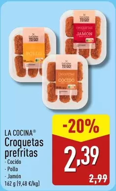 La Cocinera - Croquetas Prefritas