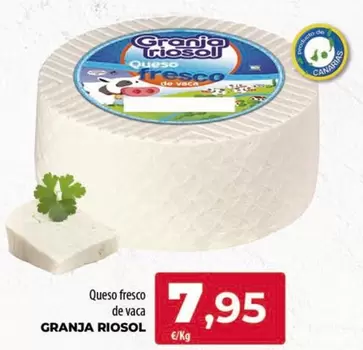 Granja Riosol - Queso Fresco De Vaca