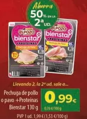 elpozo - Pechuga De Pollo O Pavo + Proteinas Bienstar