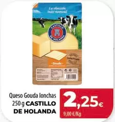 Castillo de Holanda - Queso Gouda Lonchas