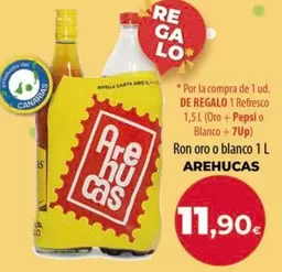 Arehucas - Ron Oro O Blanco