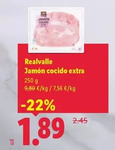 Realvalle - Jamón Cocido Extra