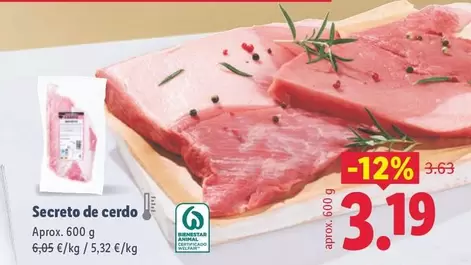 Secreto De Cerdo