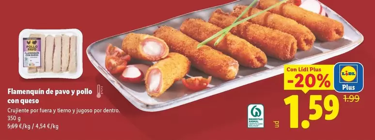 Flamenquín De Pavo Y Pollo Con Queso