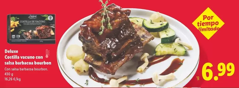 Deluxe - Casillas Vacuno Con Salsa Barbacoa Butlon