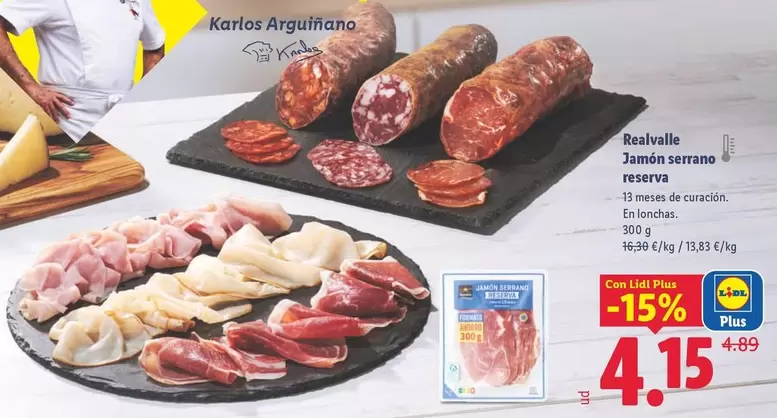 Realvalle - Jamón Serrano Reserva