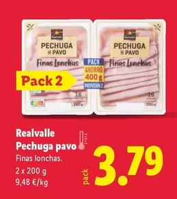 Realvalle - Pechuga Pavo