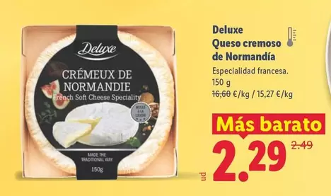 Deluxe - Queso Cremoso De Normandia