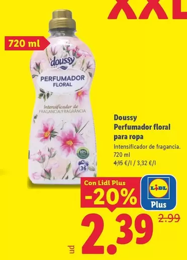 Doussy - Perfumador Floral Para Ropa