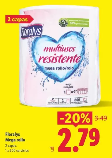 Floralys - Mega Rollo