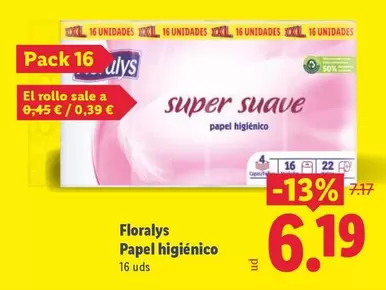 Floralys - Papel Higiénico
