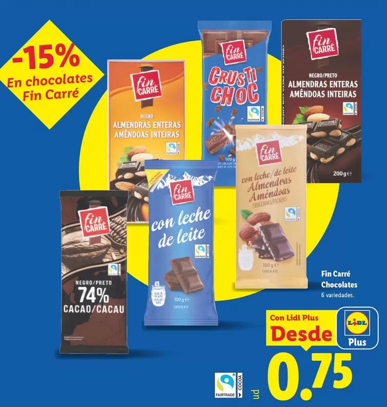 Fin Carré - Chocolates