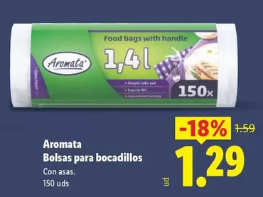 Aromata - Bolsas Para Bocadillos