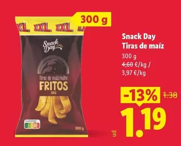 Snack Day - Tiras De Maiz