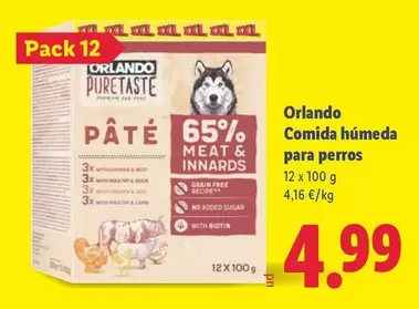 Orlando - Comida Húmeda Para Perros
