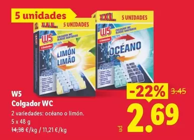 W5 - Colgador Wc