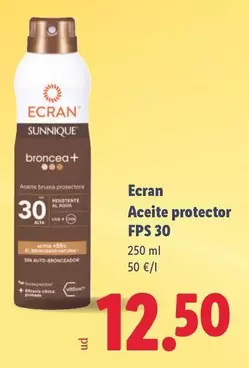 Ecran - Aceite Protector FPS 30