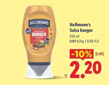 Hellmann'S - Salsa Burger