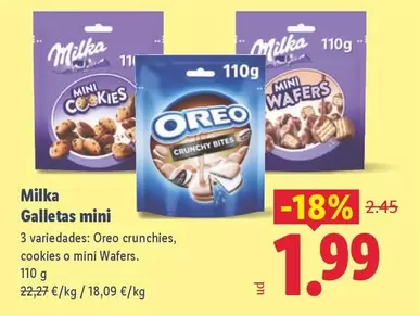 Milka - Galletas Mini