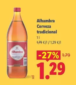 Alhambra - Cerveza Tradicional