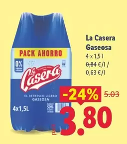 La Casera - Gaseosa